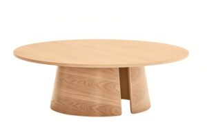 Jasanov&yacute; kulat&yacute; konferenčn&iacute; stolek Teulat Cep 110 cm