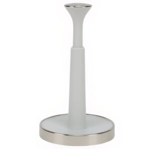 Joseph Joseph B&iacute;l&yacute; plastov&yacute; stojan na pap&iacute;rov&eacute; utěrky Push&Tear