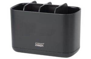 Joseph Joseph Čern&yacute; plastov&yacute; stoj&aacute;nek na zubn&iacute; kart&aacute;čky Easy Store