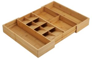 Joseph Joseph Dřevěn&yacute; rozložiteln&yacute; organiz&eacute;r na př&iacute;bory DrawerStore Expanding