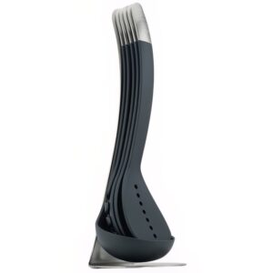 Joseph Joseph Sada čern&yacute;ch plastov&yacute;ch kuchyňsk&yacute;ch pomůcek se stojanem Nest Utensils 100