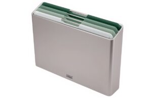 Joseph Joseph Sada čtyř plastov&yacute;ch prk&eacute;nek se stojanem Folio Editions Sage 26 x 36 cm