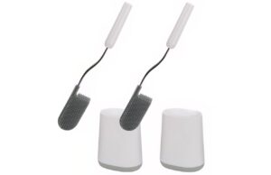 Joseph Joseph Sada dvou b&iacute;lo-&scaron;ed&yacute;ch plastov&yacute;ch WC &scaron;tětek Flex Lite