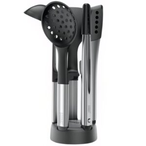 Joseph Joseph Sada nerezov&yacute;ch kuchyňsk&yacute;ch pomůcek se stojanem Elevate Fusion