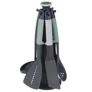 Joseph Joseph Sada zelen&yacute;ch plastov&yacute;ch kuchyňsk&yacute;ch pomůcek se stojanem Elevate