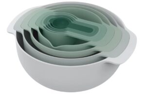 Joseph Joseph Sada zelen&yacute;ch plastov&yacute;ch misek s odměrkami Nest