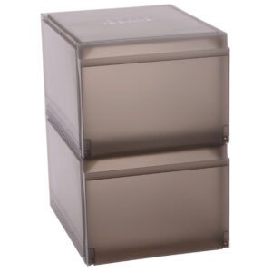 Joseph Joseph Set dvou &scaron;ed&yacute;ch plastov&yacute;ch &uacute;ložn&yacute;ch boxů na boty Shoecase