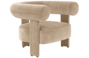 Jotex B&eacute;žov&eacute; čalouněn&eacute; křeslo SABANA