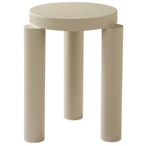 Jotex B&eacute;žov&yacute; kovov&yacute; odkl&aacute;dac&iacute; stolek SALA 36 cm