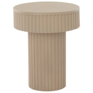 Jotex B&eacute;žov&yacute; kovov&yacute; odkl&aacute;dac&iacute; stolek WINTON 36 cm