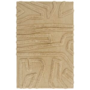 Jotex B&eacute;žov&yacute; vlněn&yacute; koberec RUE 160 x 230 cm