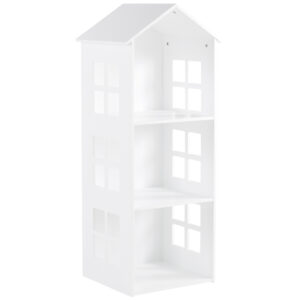 Jotex B&iacute;l&aacute; lakovan&aacute; dětsk&aacute; knihovna SEVILLA 117 x 47 cm