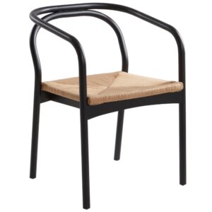 Jotex Čern&aacute; dřevěn&aacute; j&iacute;deln&iacute; židle LIDING&Ouml;