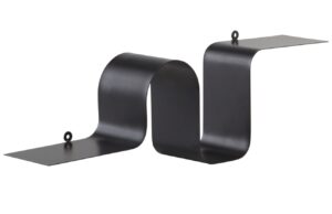 Jotex Čern&aacute; kovov&aacute; n&aacute;stěnn&aacute; police CATERPILLAR 18