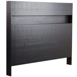 Jotex Čern&eacute; dřevěn&eacute; čelo EIRA 185 x 150 cm