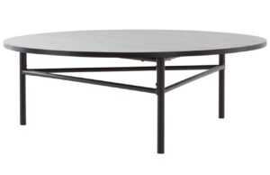 Jotex Čern&yacute; dřevěn&yacute; konferenčn&iacute; stolek VALLEY 100 cm