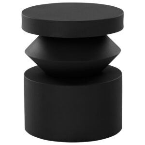 Jotex Čern&yacute; kovov&yacute; odkl&aacute;dac&iacute; stolek OMARA 34