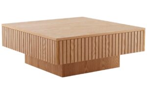Jotex Dřevěn&yacute; konferenčn&iacute; stolek FURUVIK 90 x 90 cm