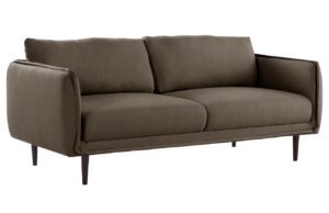 Jotex Hněd&aacute; žinylkov&aacute; pohovka NELSON 199 cm