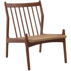 Jotex Hněd&eacute; dřevěn&eacute; křeslo VISBY