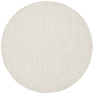 Jotex Kr&eacute;mově b&iacute;l&yacute; kulat&yacute; koberec ZIGGY 160 cm