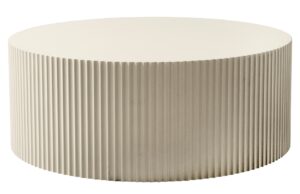 Jotex Kr&eacute;mov&yacute; lakovan&yacute; konferenčn&iacute; stolek LUNDEN 90 cm