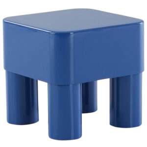 Jotex Modr&aacute; lakovan&aacute; dětsk&aacute; stolička CHUBB 31 cm