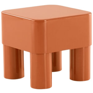 Jotex Oranžov&aacute; lakovan&aacute; dětsk&aacute; stolička CHUBB 31 cm