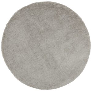 Jotex &Scaron;ed&yacute; kulat&yacute; koberec SOFTIE 200 cm