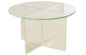 Jotex Skleněn&yacute; konferenčn&iacute; stolek IRIS 60 cm