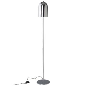 Jotex Stř&iacute;brn&aacute; kovov&aacute; stojac&iacute; lampa ARA 130 cm