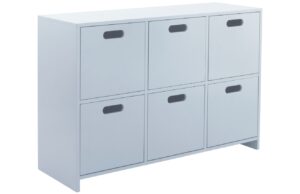 Jotex Světle modr&aacute; lakovan&aacute; komoda MONTI 100 x 35 cm