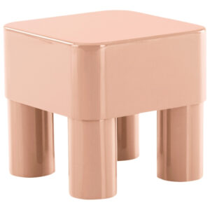 Jotex Světle růžov&aacute; lakovan&aacute; dětsk&aacute; stolička CHUBB 31 cm