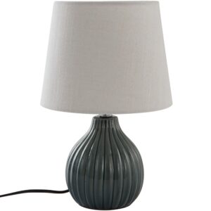 Jotex Zelen&aacute; keramick&aacute; stoln&iacute; lampa MONA