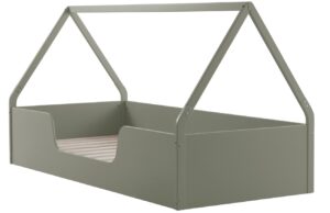 Jotex Zeleno&scaron;ed&aacute; lakovan&aacute; postel CAMPO 90 x 200 cm