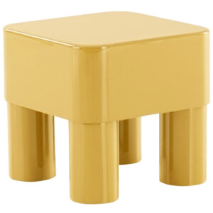 Jotex Žlut&aacute; lakovan&aacute; dětsk&aacute; stolička CHUBB 31 cm