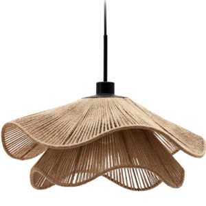 Jutov&eacute; st&iacute;nidlo Kave Home Pontos 50 cm