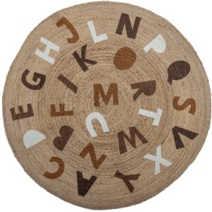 Jutov&yacute; dětsk&yacute; koberec Bloomingville Dinnie 130 cm