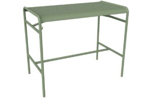 Kaktusově zelen&yacute; kovov&yacute; barov&yacute; stůl Fermob Luxembourg 126 x 73 cm