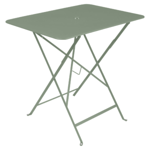 Kaktusově zelen&yacute; kovov&yacute; skl&aacute;dac&iacute; stůl Fermob Bistro 57 x 77 cm