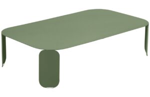 Kaktusově zelen&yacute; kovov&yacute; zahradn&iacute; konferenčn&iacute; stolek Fermob Bebop I. 120 x 70 cm