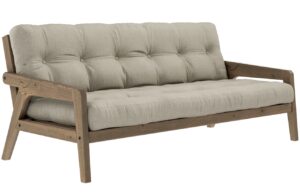 Karup Design Lněn&aacute; rozkl&aacute;dac&iacute; pohovka Grab 204 cm