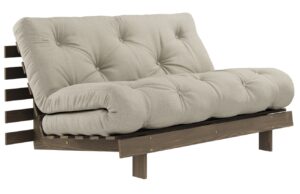 Karup Design Lněn&aacute; rozkl&aacute;dac&iacute; pohovka Roots 140 cm