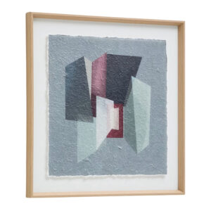 Kave Home Abstraktn&iacute; obraz Veluni 60 x 60 cm