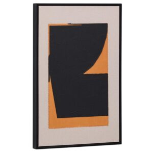 Kave Home Abstraktn&iacute; obraz Zernu 65 x 42 cm