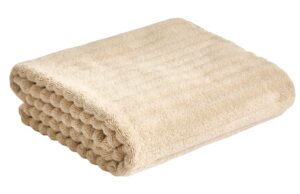 Kave Home B&eacute;žov&aacute; bavlněn&aacute; osu&scaron;ka Navira 70 x 140 cm