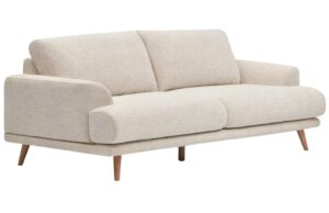 Kave Home B&eacute;žov&aacute; dvoum&iacute;stn&aacute; pohovka Karin 211 cm