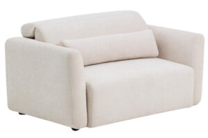 Kave Home B&eacute;žov&aacute; dvoum&iacute;stn&aacute; pohovka Lares 150 cm s elektrick&yacute;m posuvem