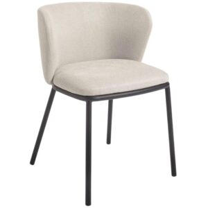 Kave Home B&eacute;žov&aacute; j&iacute;deln&iacute; židle Ciselia