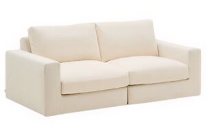 Kave Home B&eacute;žov&aacute; modul&aacute;rn&iacute; pohovka Alea 220 cm